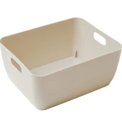 Panière de rangement en plastique 19,5x15,5xH9cm (3 modèles) < Gifi Online