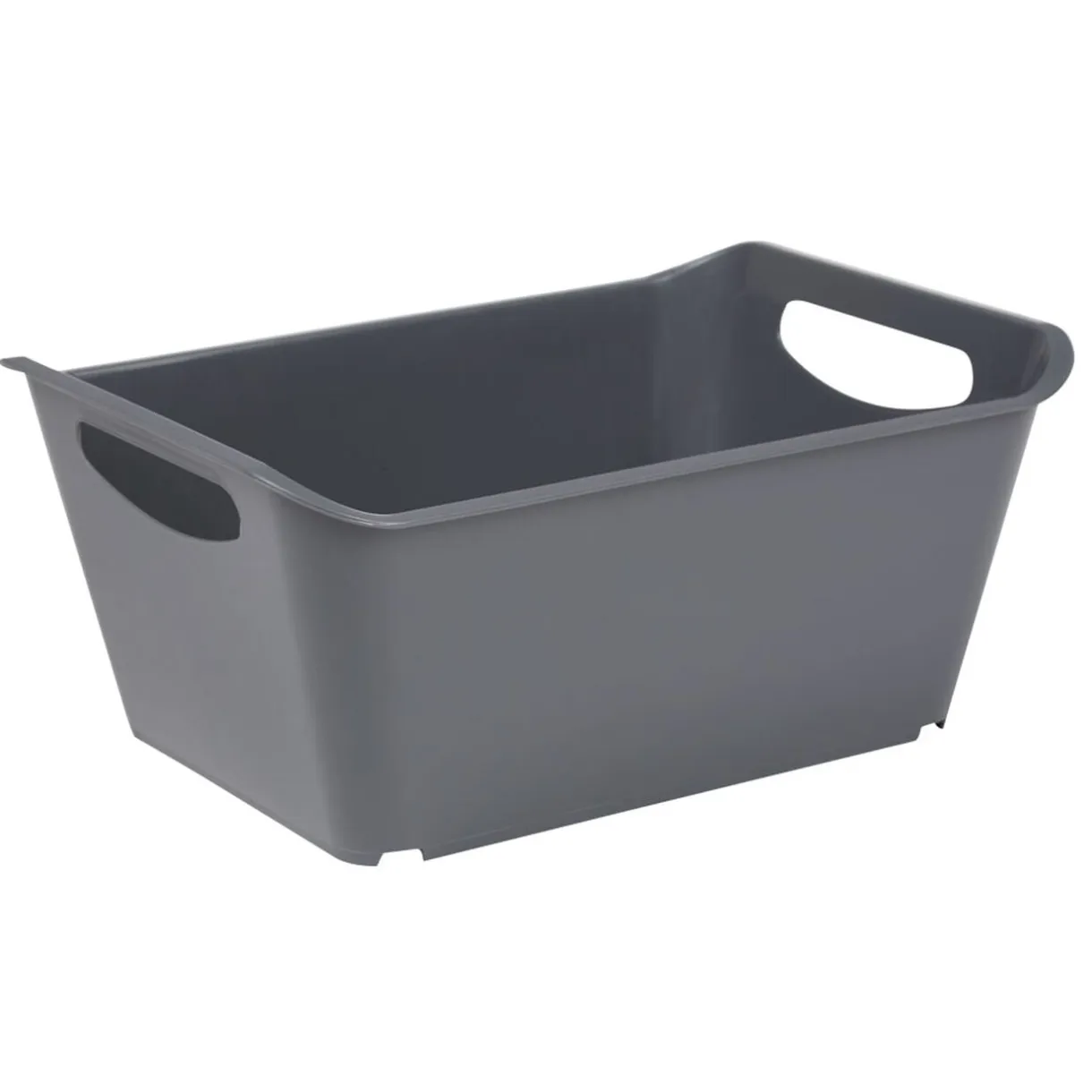Panière de rangement grise 5 L < Gifi Hot