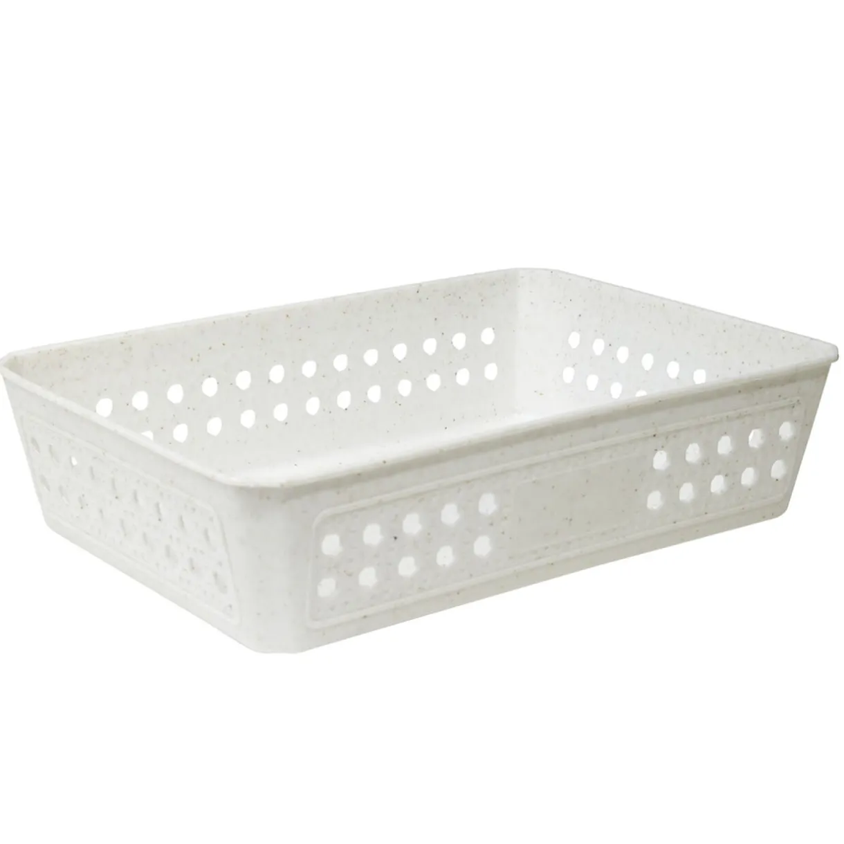 Panière de rangement plastique 27x19xH7cm (3 modèles) < Gifi Clearance