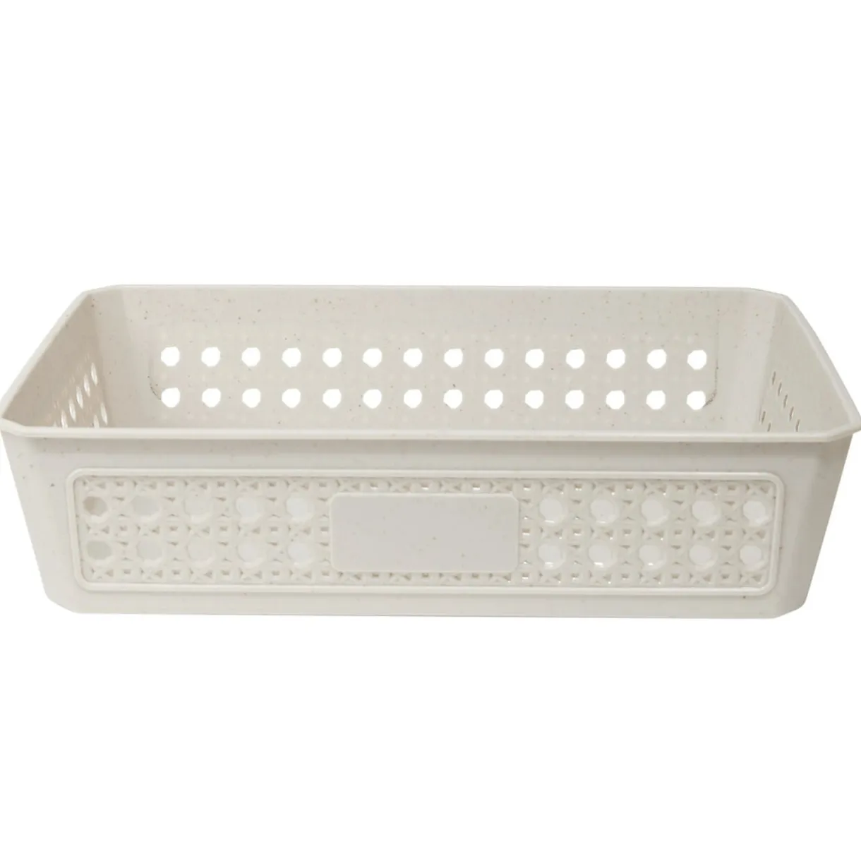 Panière de rangement plastique 27x19xH7cm (3 modèles) < Gifi Clearance