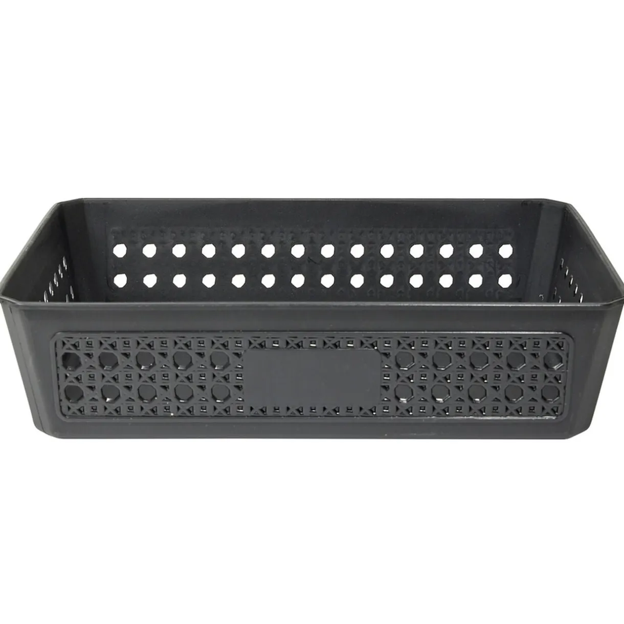 Panière de rangement plastique 27x19xH7cm (3 modèles) < Gifi Clearance