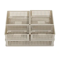 Panière de rangement x6 de tailles différentes