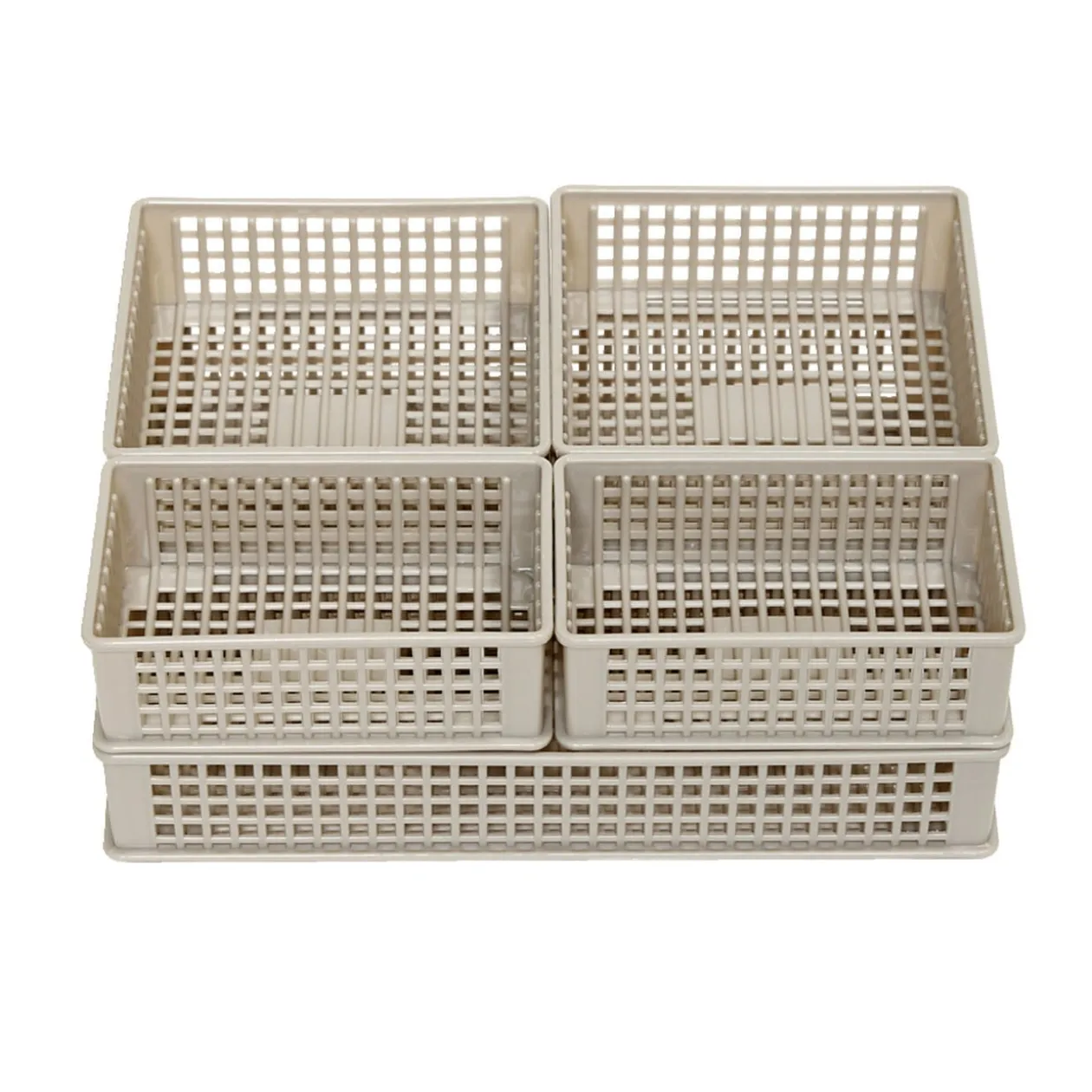 Panière de rangement x6 de tailles différentes