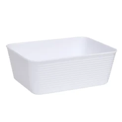 Panière de rangement x2 plastique 16,8x12,5xH6,5cm (3 modèles) < Gifi Outlet