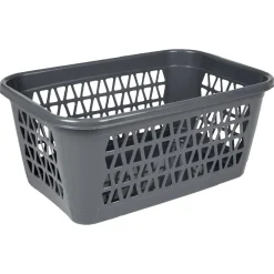 Panière à linge grise 40 L