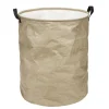 Panière à linge 40L en jute avec poignées Ø35xH45cm < Gifi