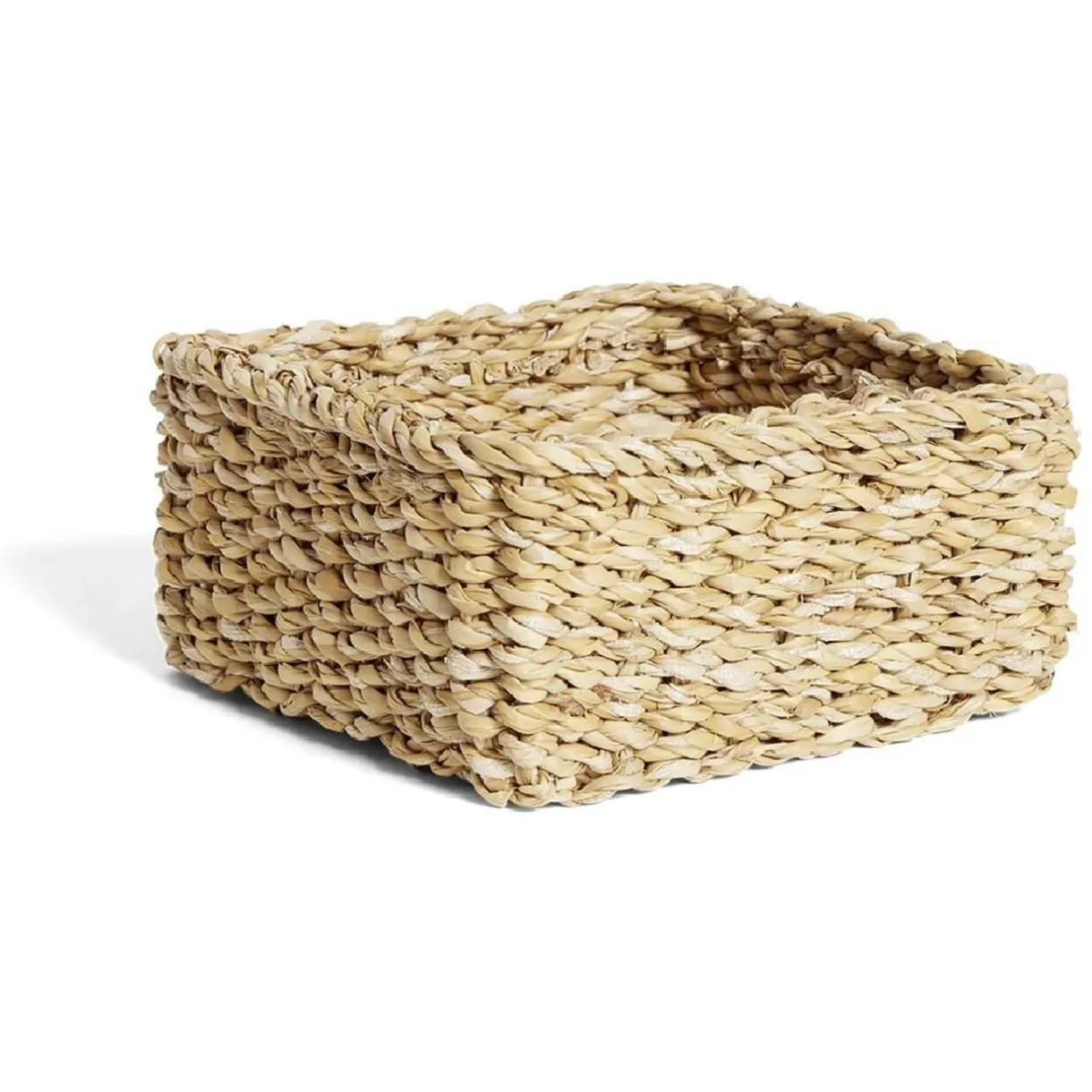 Panière osier carrée petit modèle 18x18xH8cm < Gifi Discount