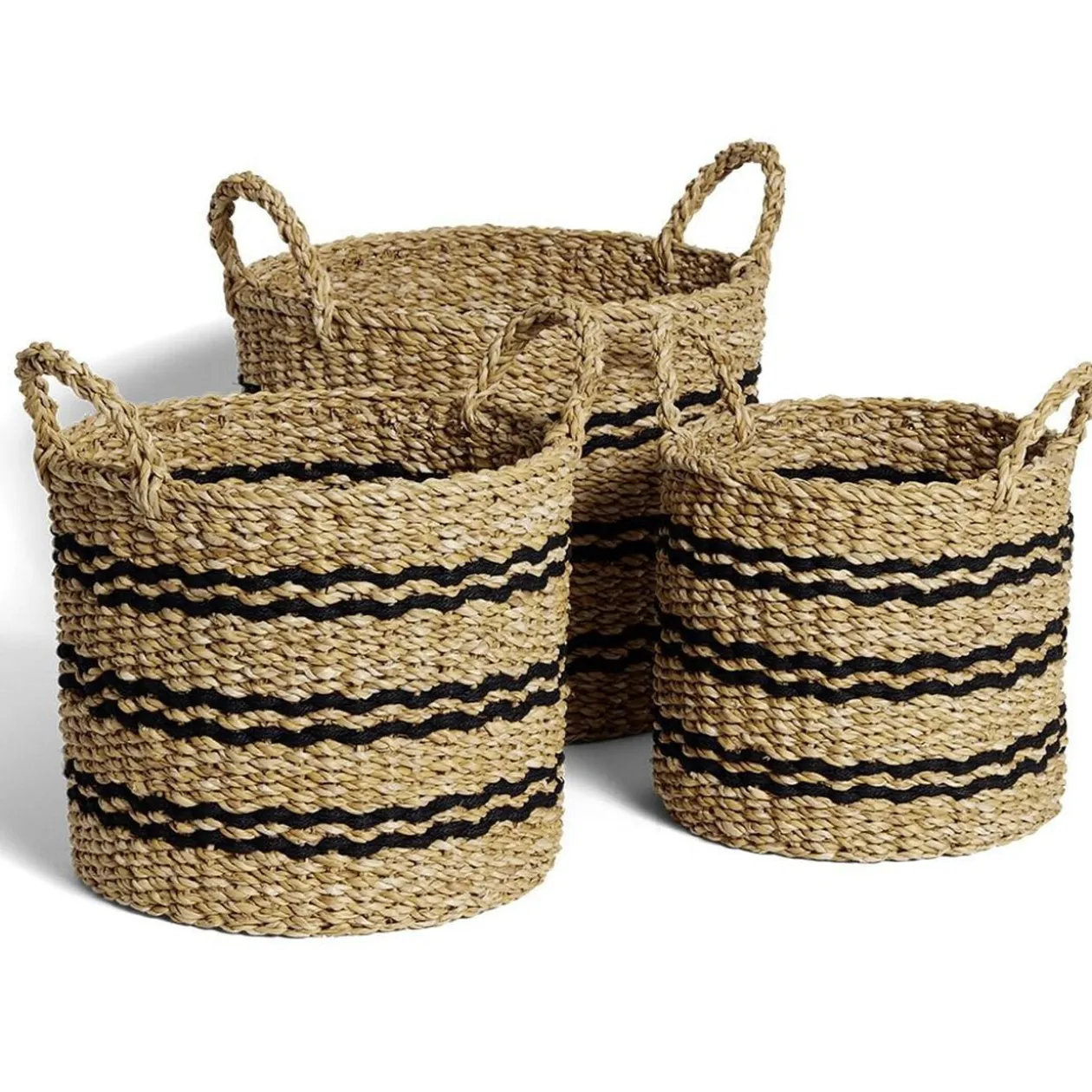 Panière osier ronde moyen modèle Ø32xH27cm