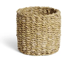 Panière osier ronde petit modèle Ø17xH16cm