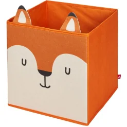 Panière rangement renard 31x31x31cm