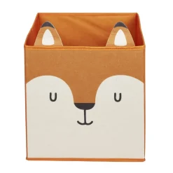 Panière rangement renard 31x31x31cm