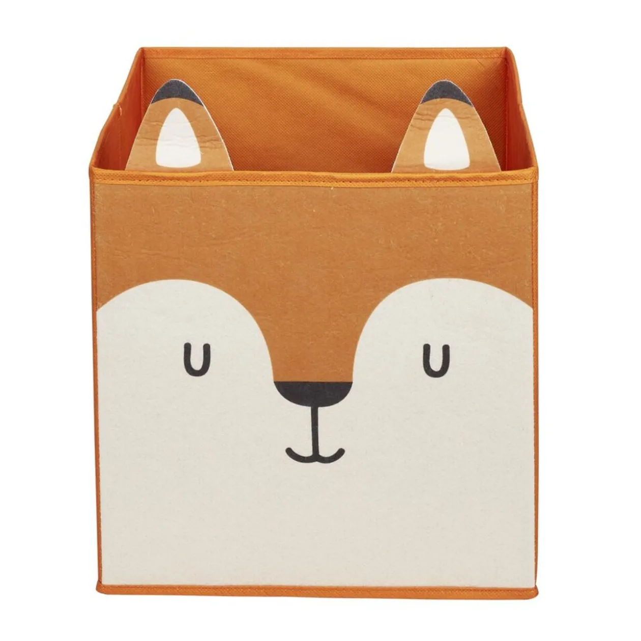 Panière rangement renard 31x31x31cm