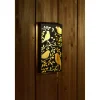 Panneau décoratif solaire en fer noir 19x4xH37cm < Gifi Outlet