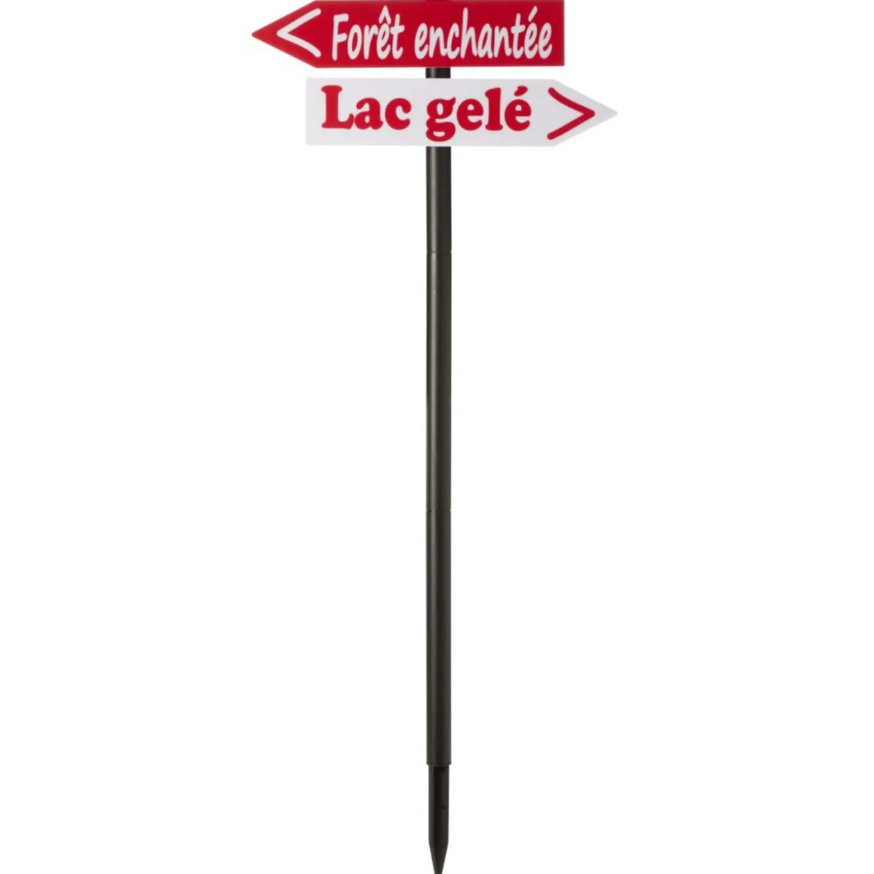 Panneau de Noël lumineux solaire à planter H100 cm