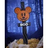 Panneau lumineux Disney inscription BOO blanc et orange 31x3,5xH110cm < Gifi Sale