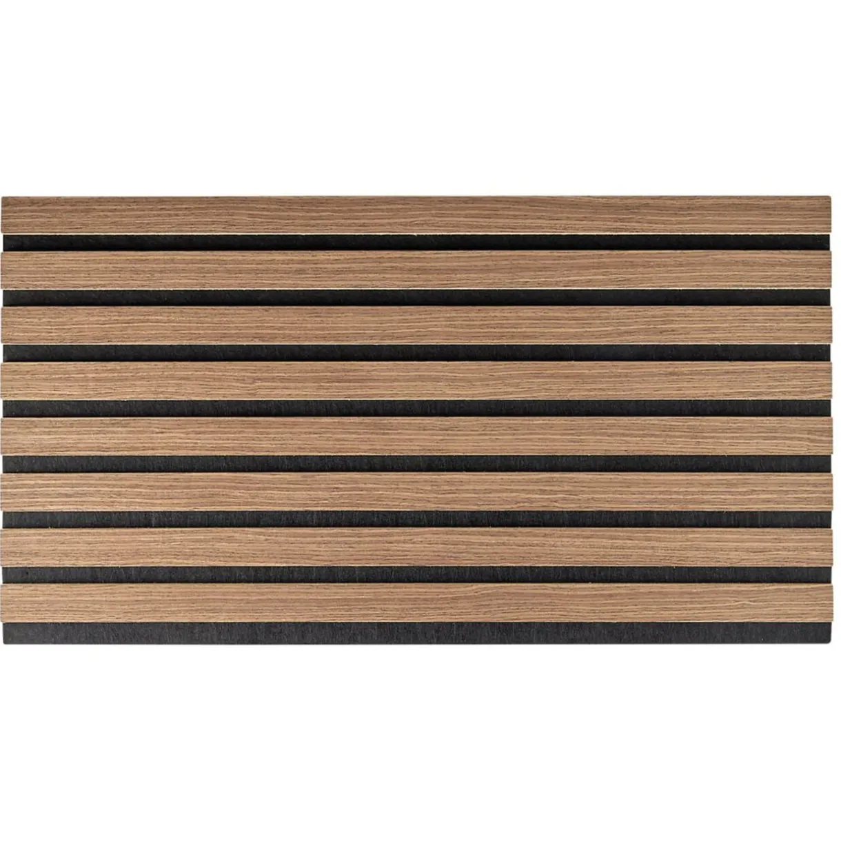 Panneau mural décoratif x5 acoustique adhésif marron 32x60cm < Gifi New