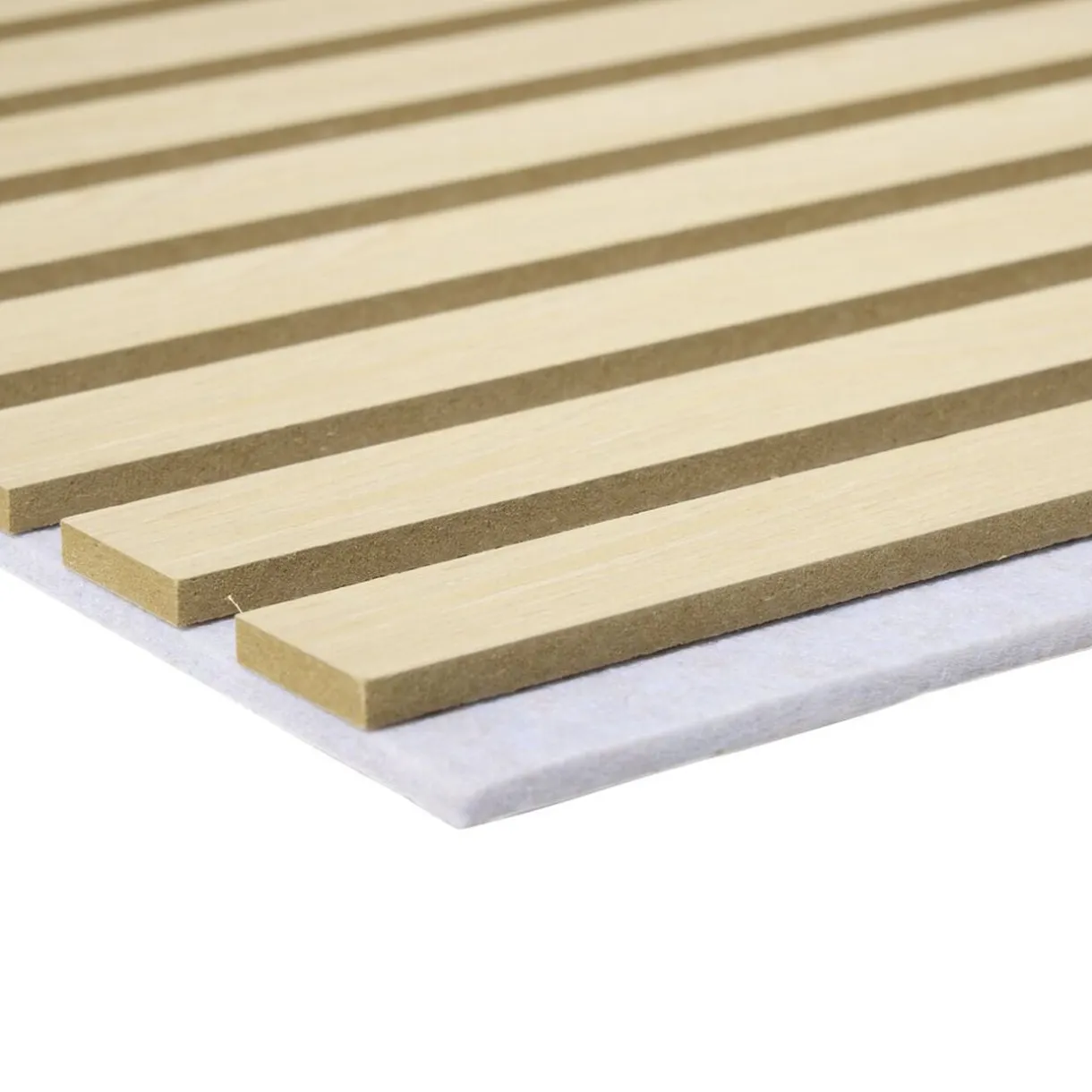 Panneau mural décoratif x5 acoustique adhésif beige 32x60cm < Gifi Best