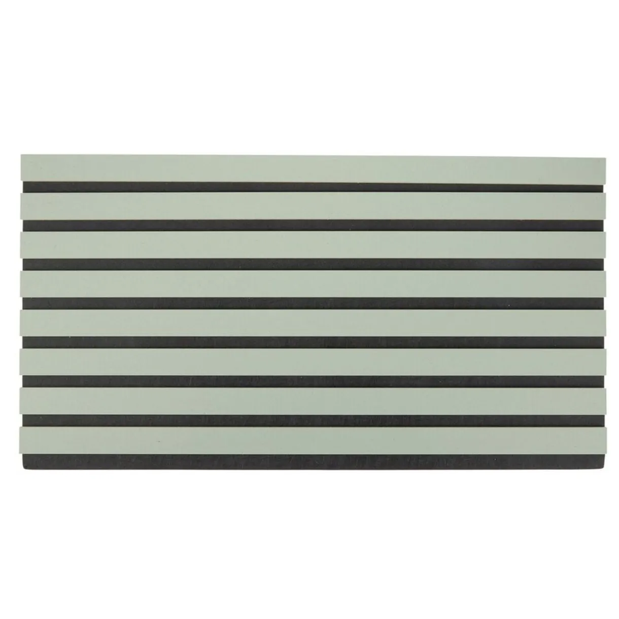 Panneau mural décoratif x5 acoustique adhésif vert de gris 32x60cm < Gifi Outlet