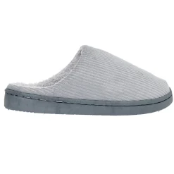 Pantoufles chaussons côtelés intérieur fourré semelle dure (3 modèles) < Gifi Best
