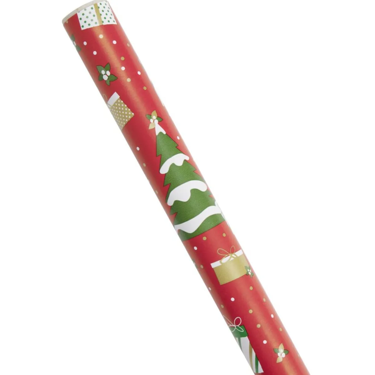 Papier cadeau Noël rouleau 2m motif traditionnel (6 modèles) < Gifi