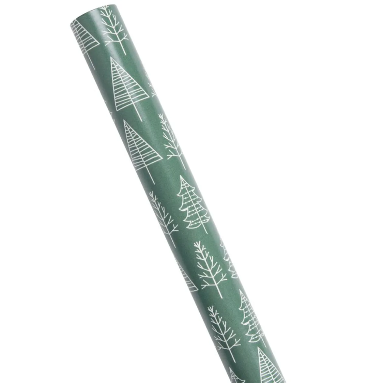 Papier cadeau Noël rouleau x3 avec 20 étiquettes autocollantes traditionnel