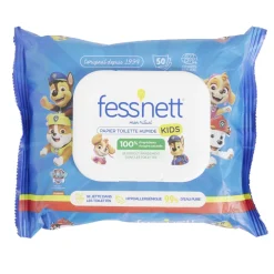 Papier toilette humide enfant Fessnett Pat Patrouille 50 feuilles < Gifi Hot