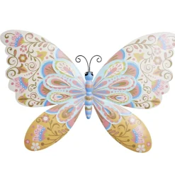 Papillon décoratif à suspendre en métal 37,5xH25cm < Gifi Hot