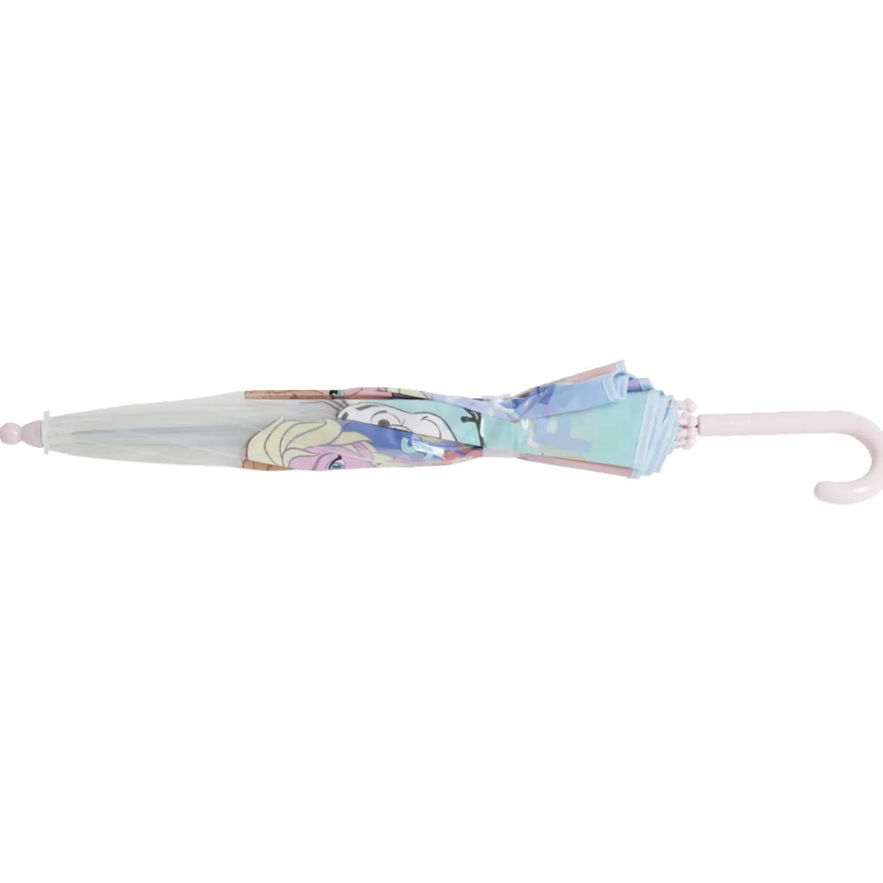 Parapluie bulle Frozen bleu polyester et métal