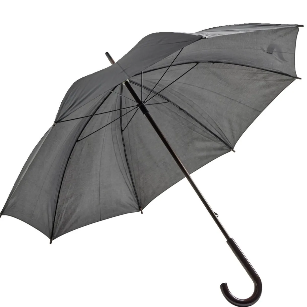 Parapluie canne manuel uni noir L87cm < Gifi Sale