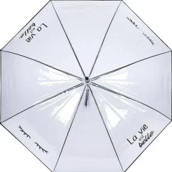 Parapluie imprimé la vie est belle
