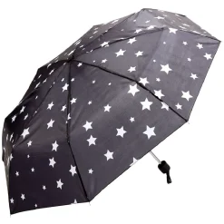 Parapluie manuel étoile noir L28 cm