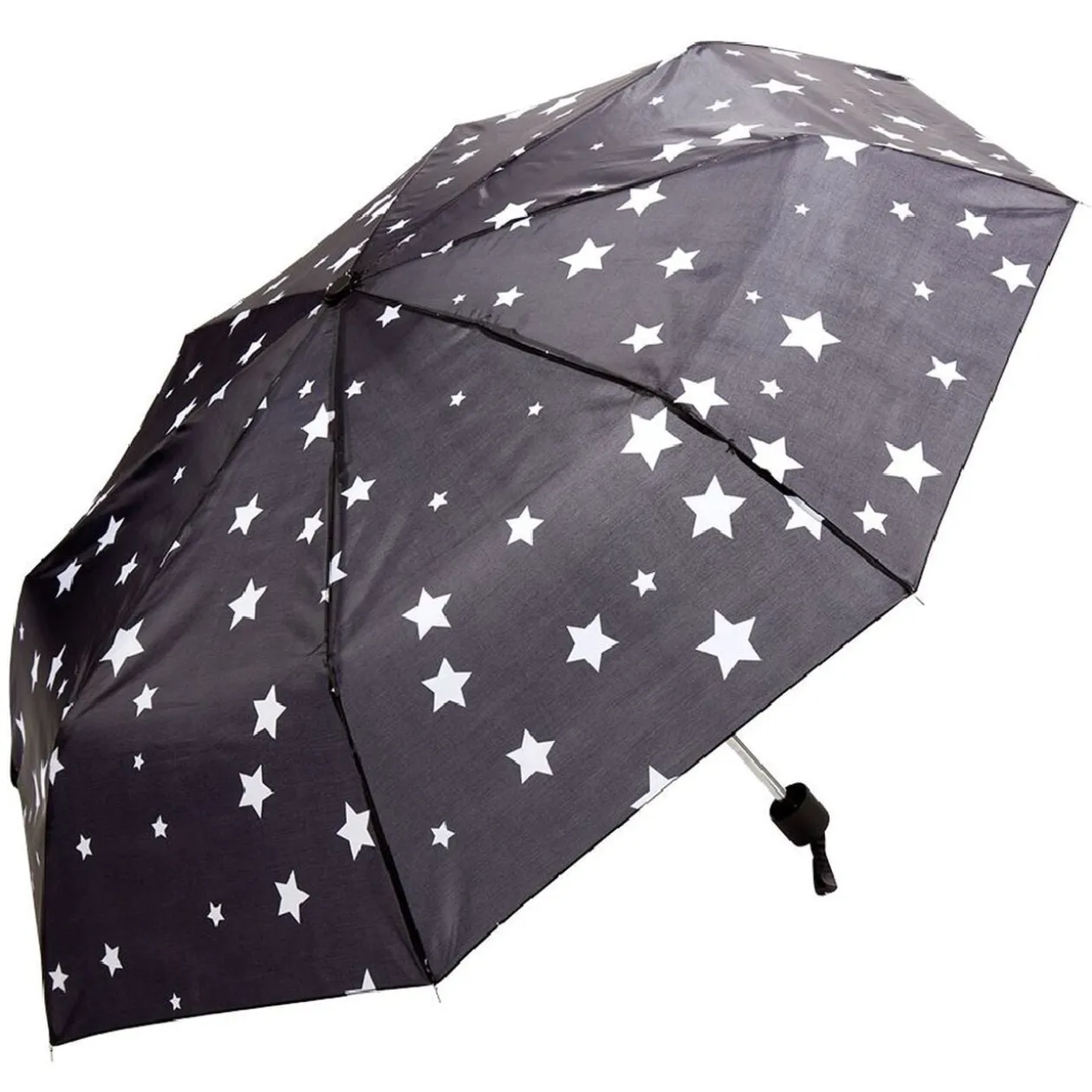 Parapluie manuel étoile noir L28 cm