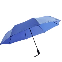 Parapluie pliable automatique uni bleu L24cm < Gifi New
