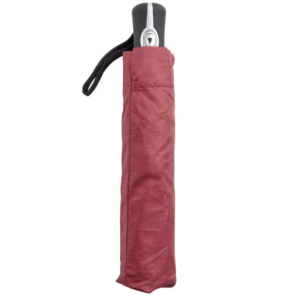 Parapluie pliable automatique uni rouge L24cm