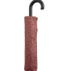 Parapluie pliable manuel terracotta et fleur noir L24cm < Gifi Discount