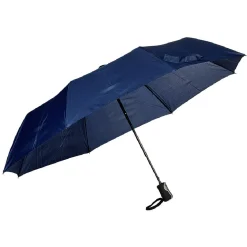 Parapluie semi automatique bleu