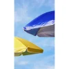 Parasol de plage UPF 50+ toile colorée Ø140xH175cm (2 modèles bleu ou jaune) < Gifi Best