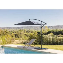 Parasol déporté Séville Ø300xH245cm