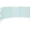 Paravent de plage Funky canvas 4 volets 5 piquets L300xH110cm