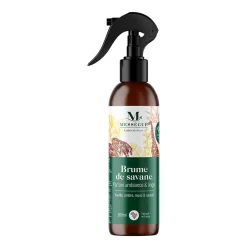 Parfum d'ambiance et linge brume de savane vanille ambre musc Mességué 200ml