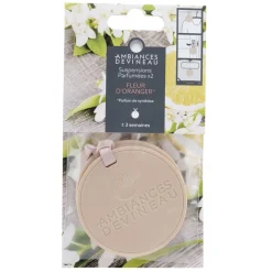 Parfum d'ambiance à suspendre x2 Ambiances Devineau senteur fleur d'oranger