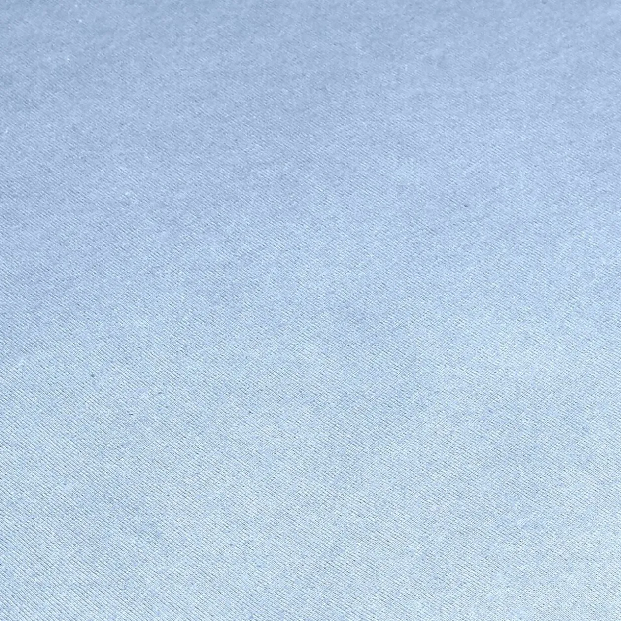 Parure de lit 2 personnes 240x220cm avec 2 taies polyester uni bleu