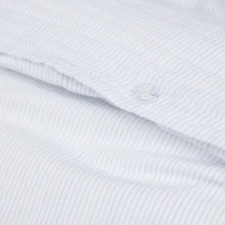 Parure de lit 2 personnes 220x240cm gaze de coton rayures (3 modèles)