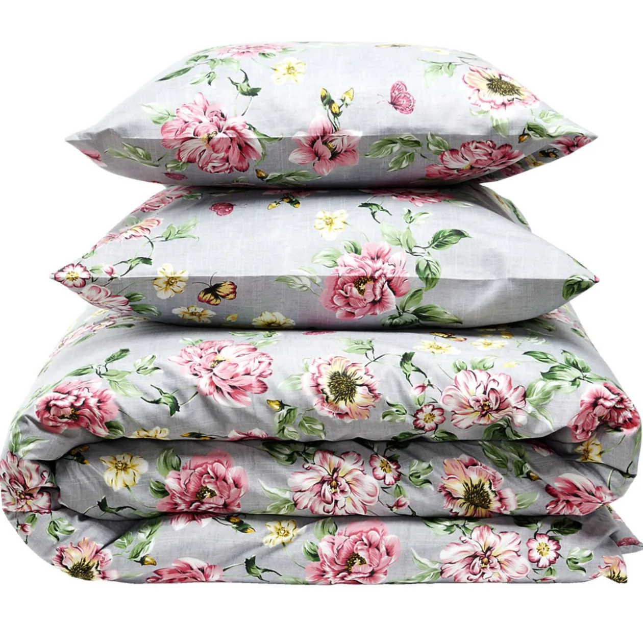 Parure de lit 2 personnes 240x220cm 3 pièces - 4 modèles