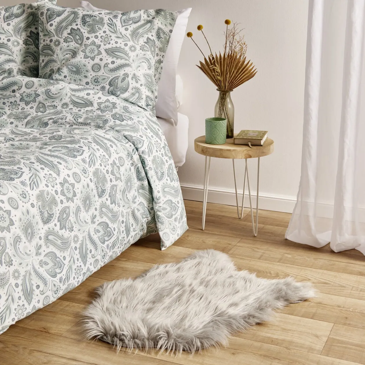 Parure de lit 2 personnes 240x220cm 3 pièces - 4 modèles