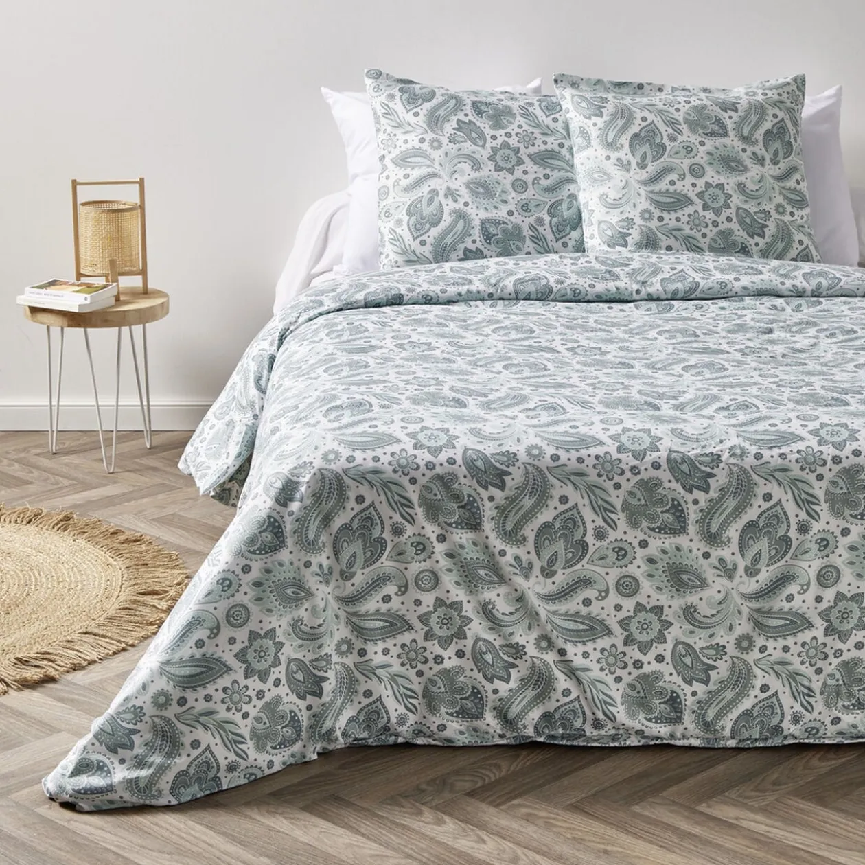 Parure de lit 2 personnes 240x220cm 3 pièces - 4 modèles
