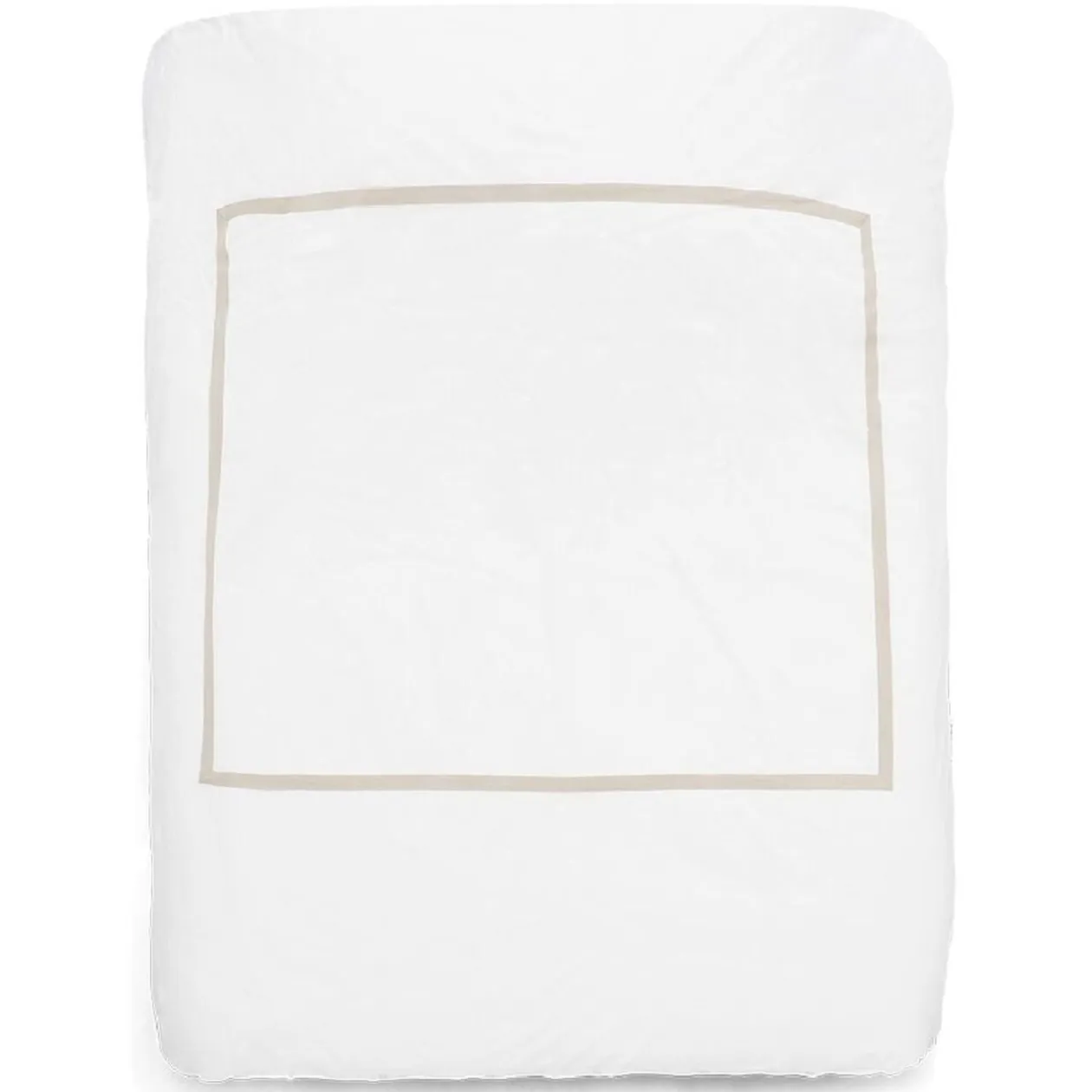 Parure de lit 2 personnes 240x220cm réversible beige et gris
