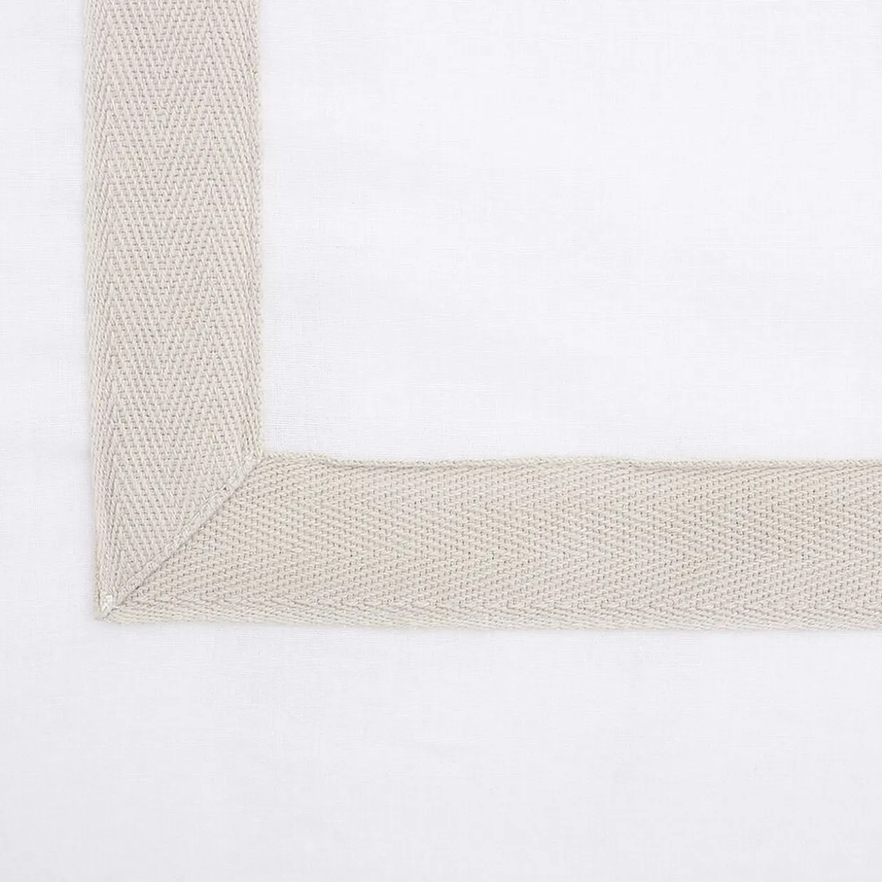 Parure de lit 2 personnes 240x220cm réversible beige et gris