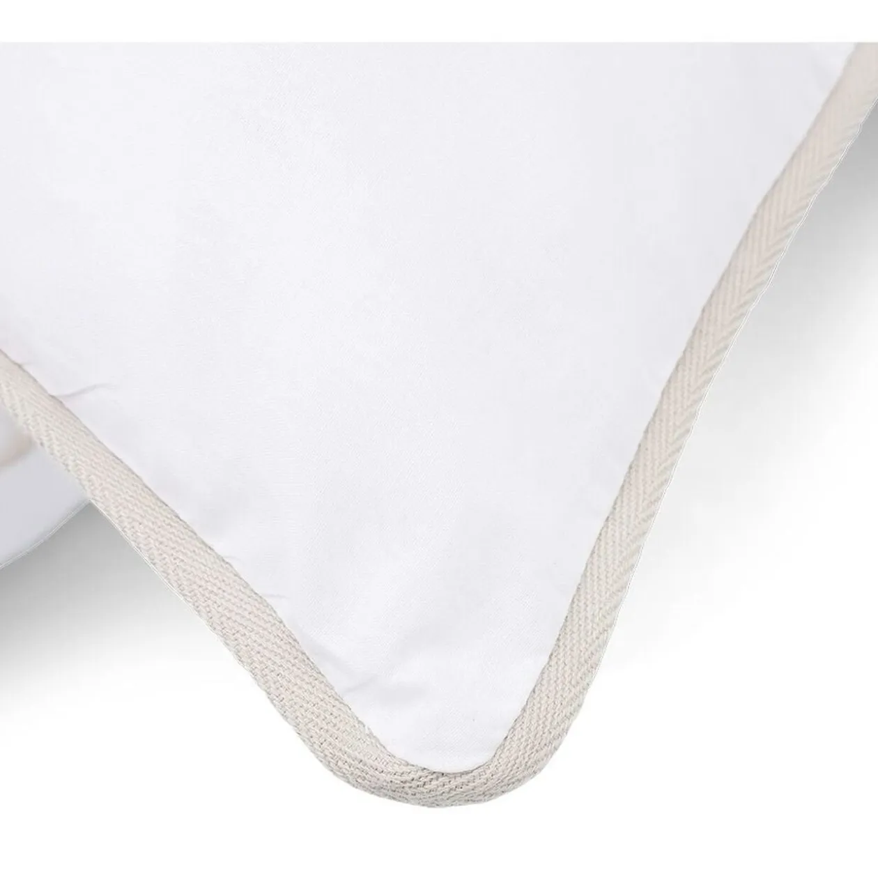 Parure de lit 2 personnes 240x220cm réversible beige et gris