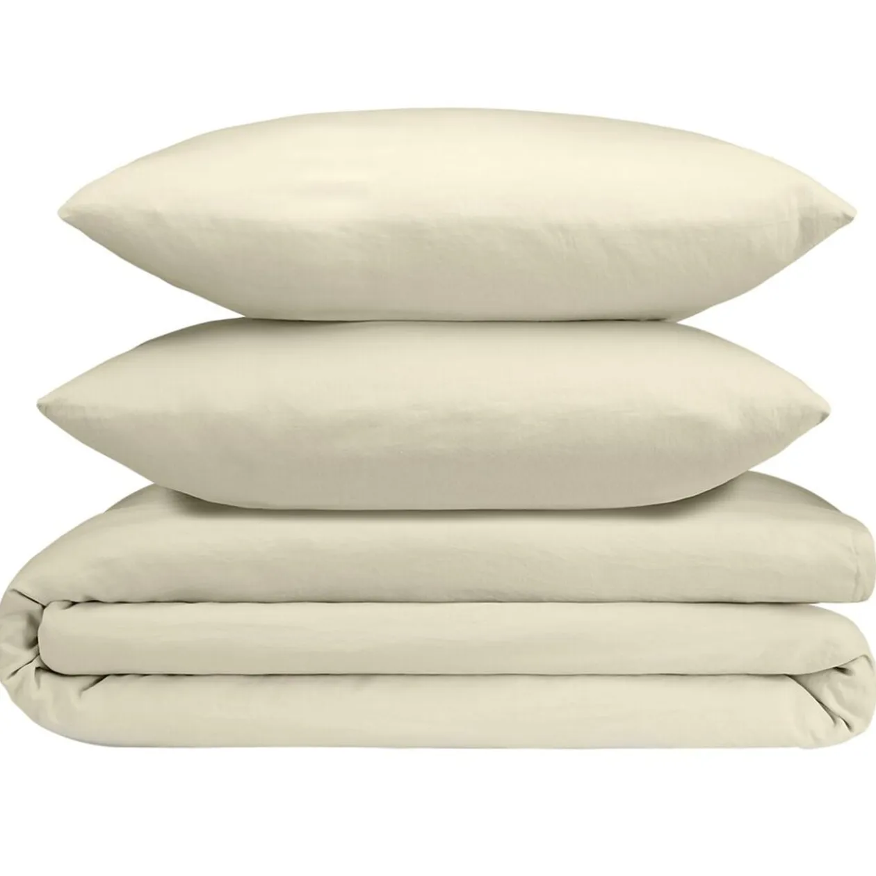 Parure de lit 2 personnes 240x220cm unie finition boutons (4 modèles)